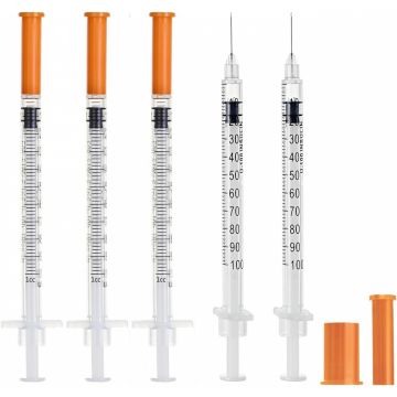 Insulin Syringes 1ml 30-Gauge 8mm (Pack of 10)